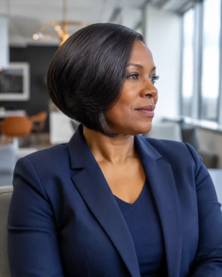 Classic Silk-Pressed A-Line Bob