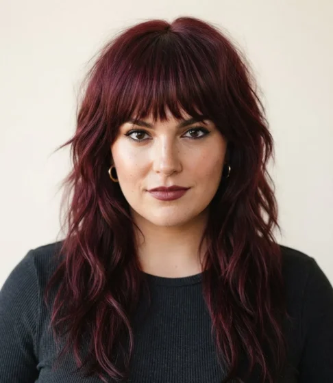 Long Shag with Bangs