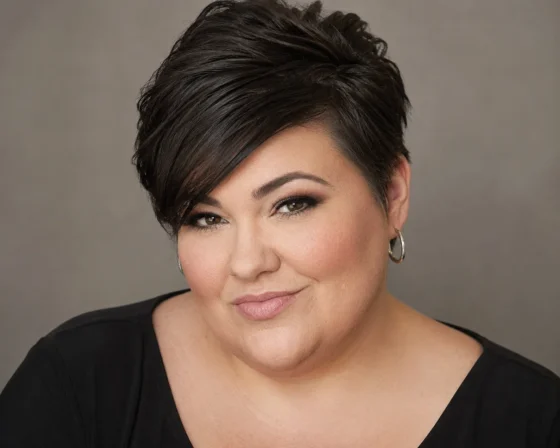 Side-Swept Pixie with Crown Volume