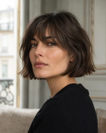 Soft Layered French Bob