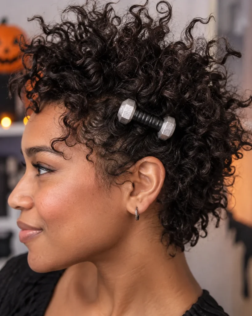 Frankenstein Bolts Updo