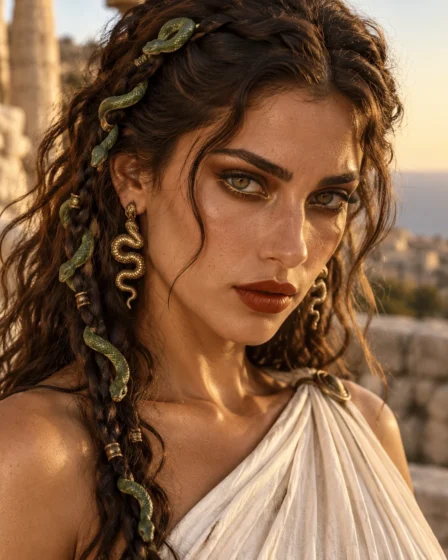 Medusa Snake Accent Braids