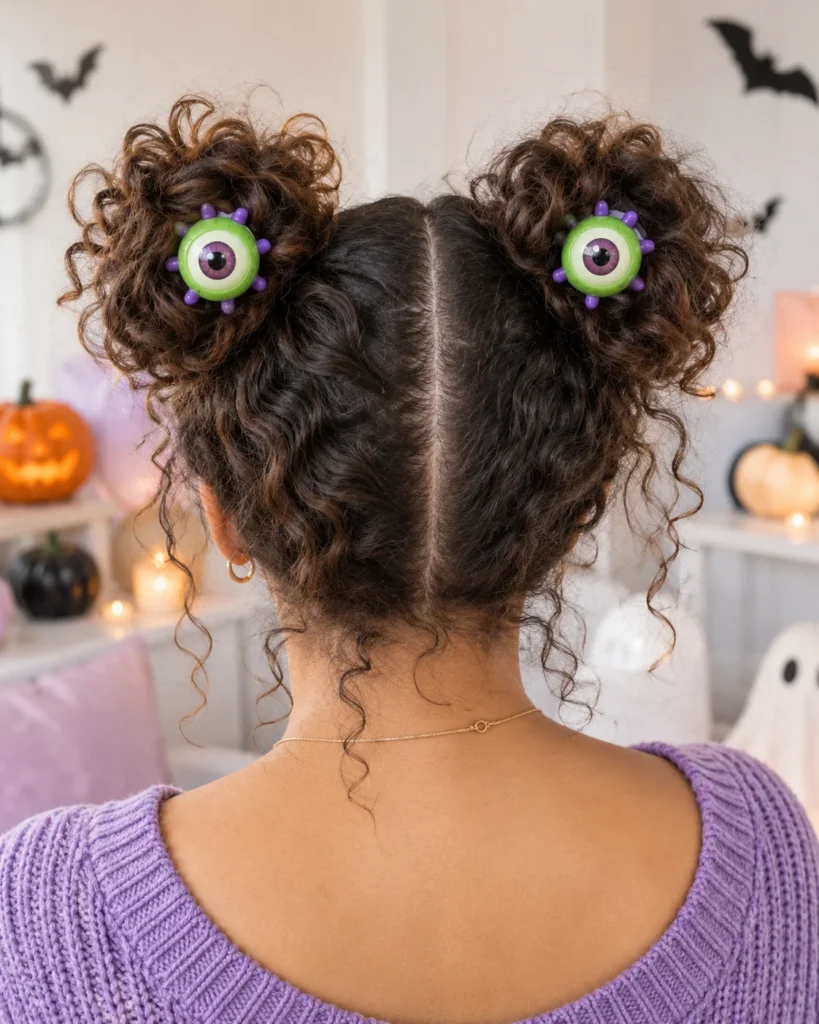 Monster Eyeball Space Buns