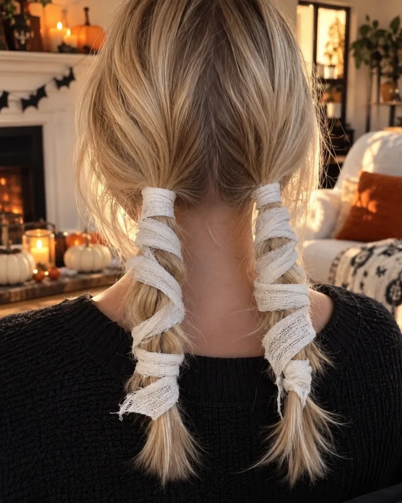 Mummy Wrap Pigtails