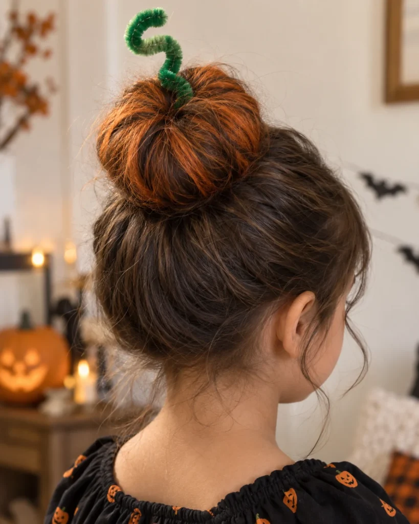 Pumpkin Top Knot