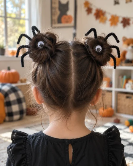 The Creepy-Crawly Spider Buns