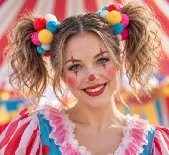 Voluminous Fluffy Pigtails