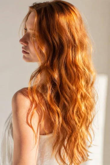 Warm Ginger Amber Glow