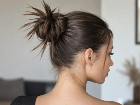 Y2K Spiky Bun